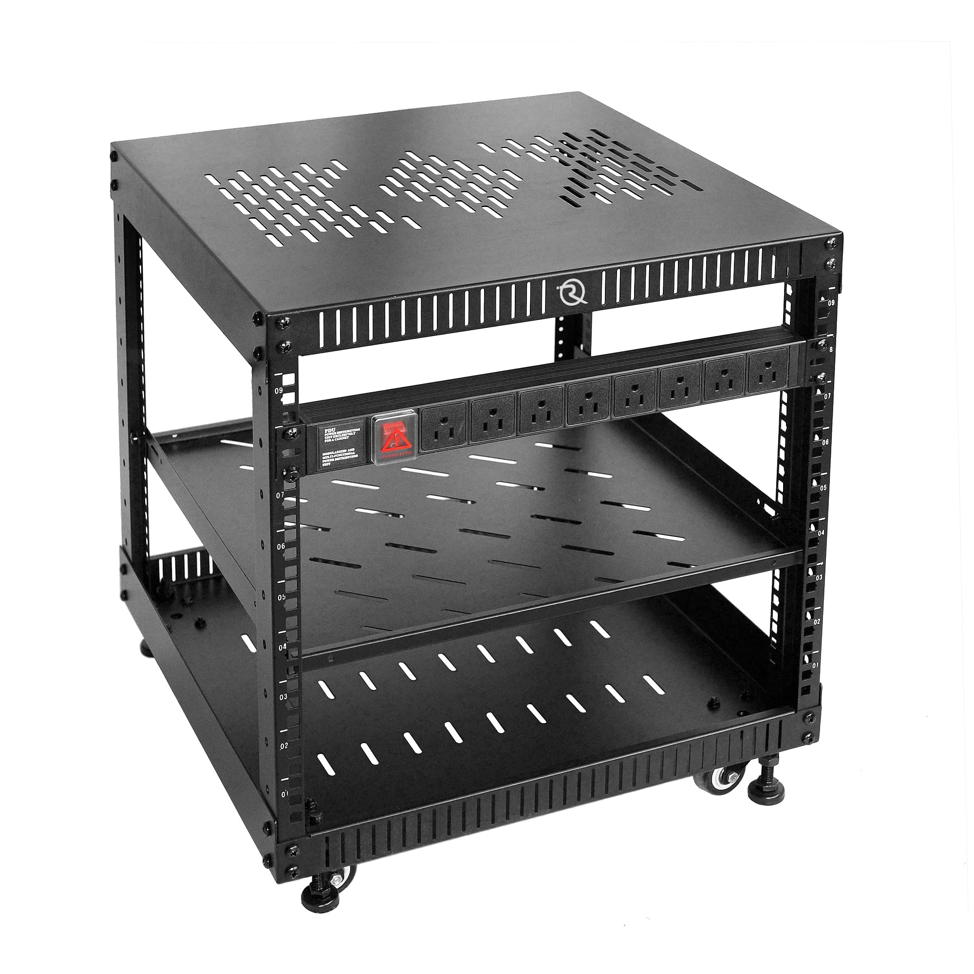 ensyou100sekiCDラック Amazon.com: RIVECO 9U Network Rack with Reinforced Top Cover - 4